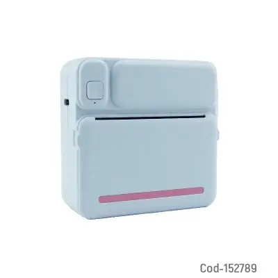 Impresora térmica portátil compacta blanca - miniatura 1