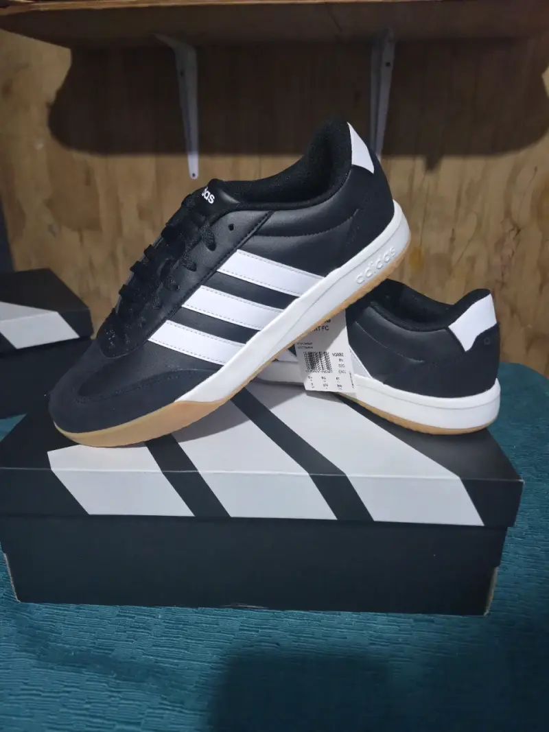 Zapatillas Adidas VL Court 00S negras para hombre - 2