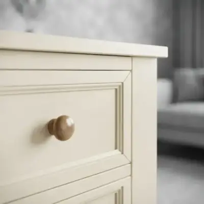 Cómoda de Madera Blanca con Cajones - miniatura 4
