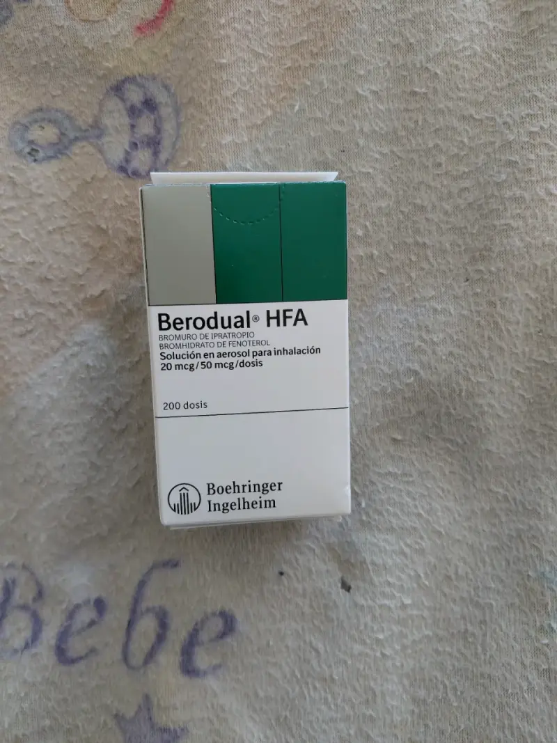 Inhalador Berodual HFA 200 Dosis - 1