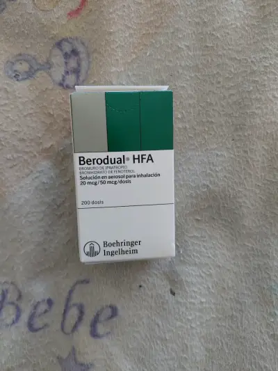Inhalador Berodual HFA 200 Dosis - miniatura 1