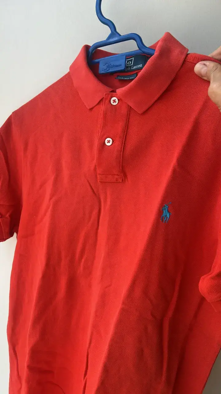 Polera Polo Ralph Lauren roja para hombre - 3