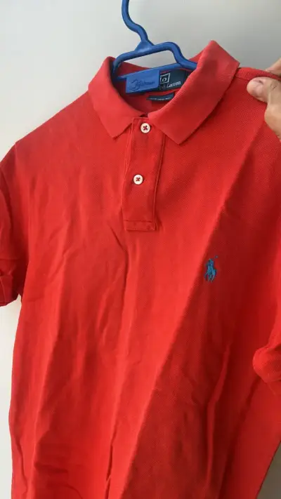 Polera Polo Ralph Lauren roja para hombre - miniatura 3
