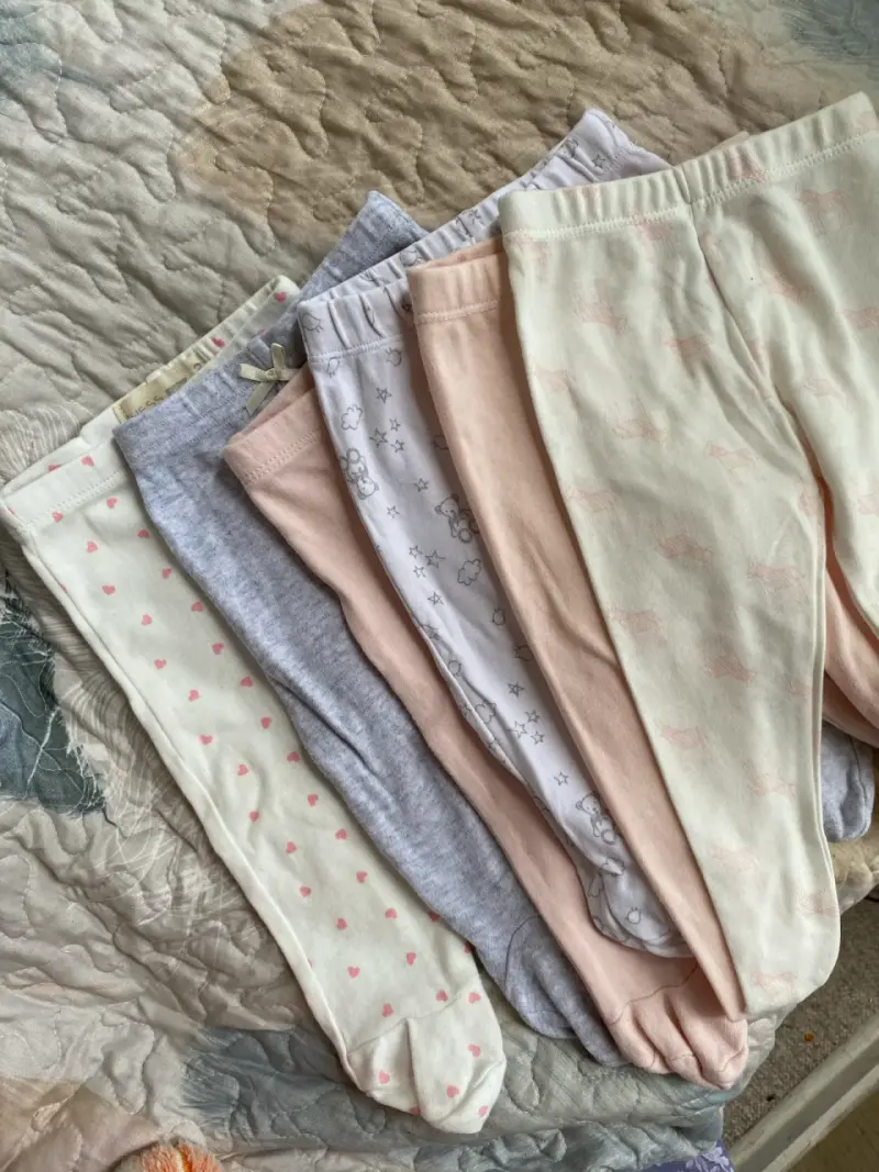 Pack de pantys para bebé niña en varios colores