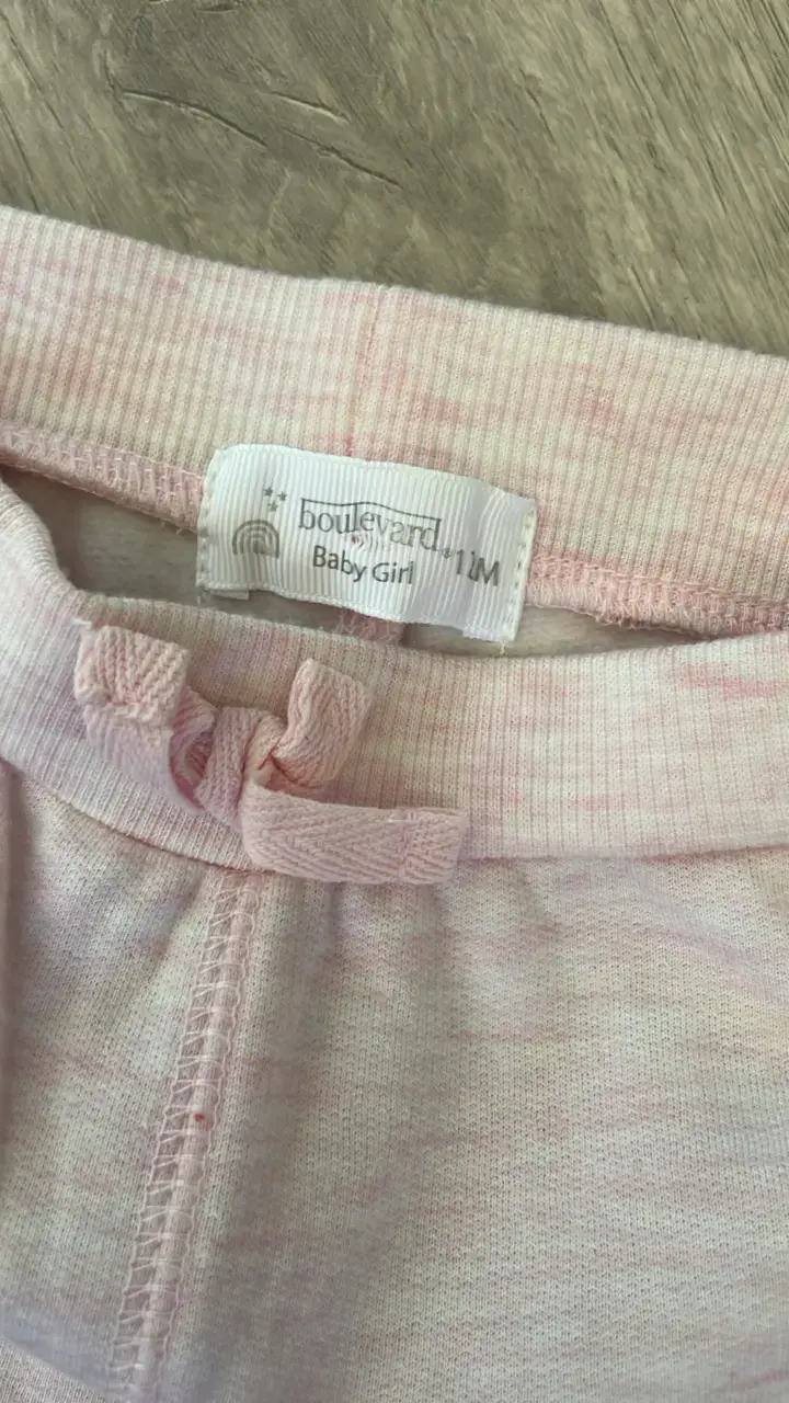 Pantalones para niña en tonos rosados - 3