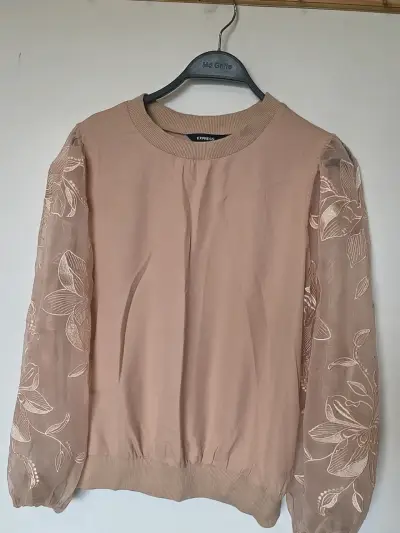 Blusa estampada negra y blanca para mujer - miniatura 5