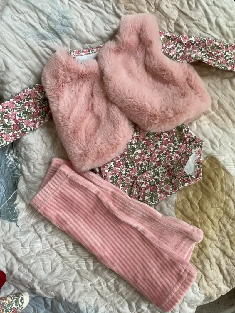 Conjunto de bebé limonada