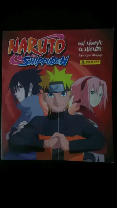 Álbum de Stickers Naruto Shippuden y One Piece Panini - miniatura 1