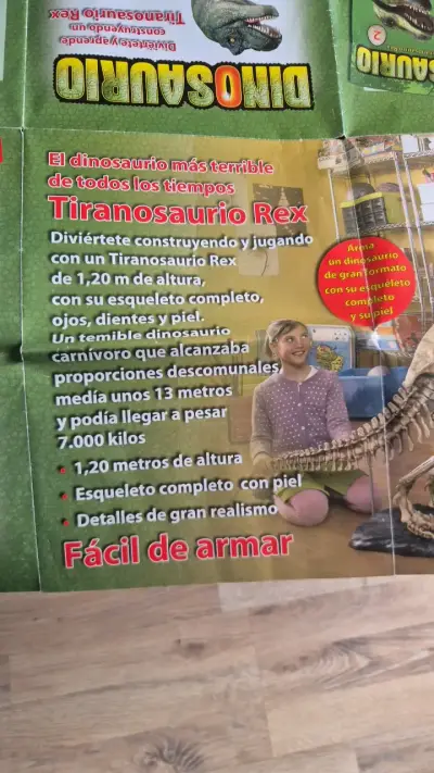 Tiranosaurio Rex para Armar 1,20 metros - miniatura 5