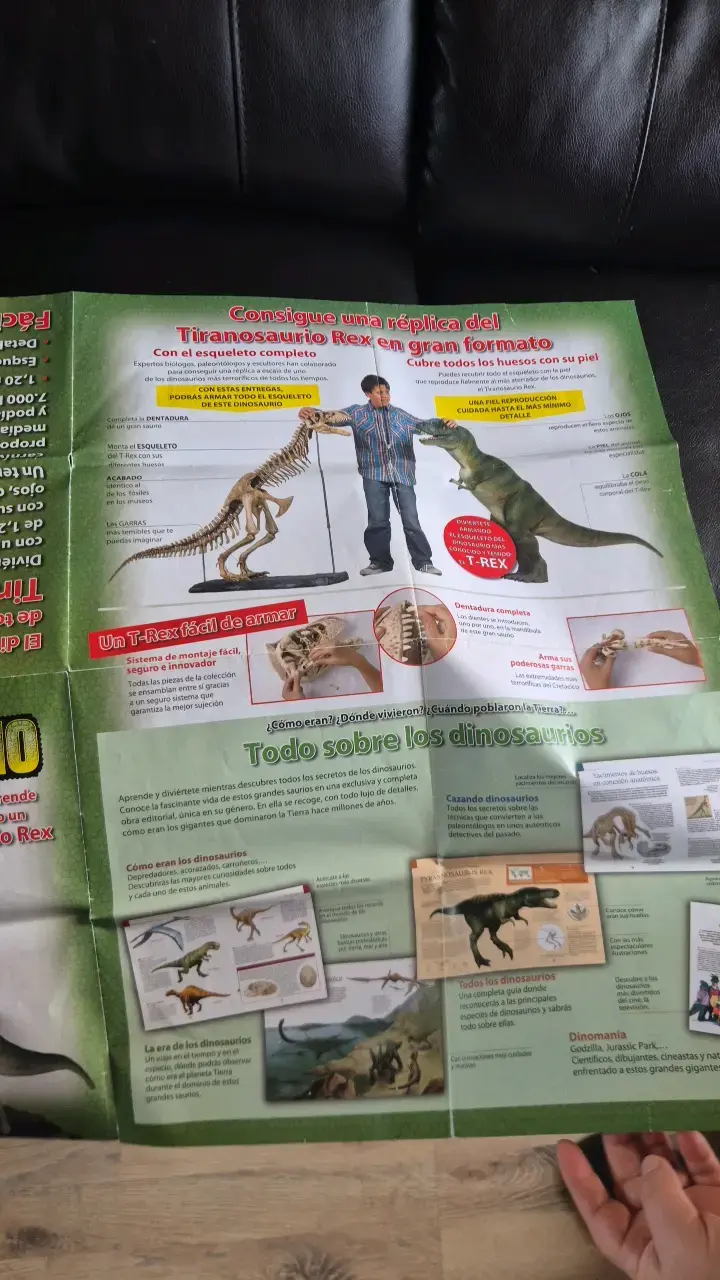 Tiranosaurio Rex para Armar 1,20 metros - 6