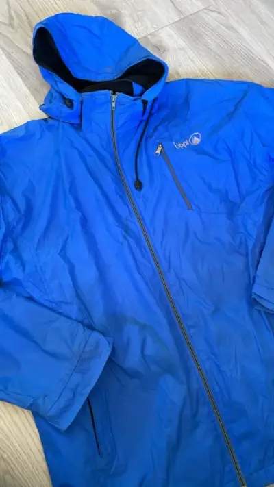 Chaqueta azul impermeable Upp XL - miniatura 1