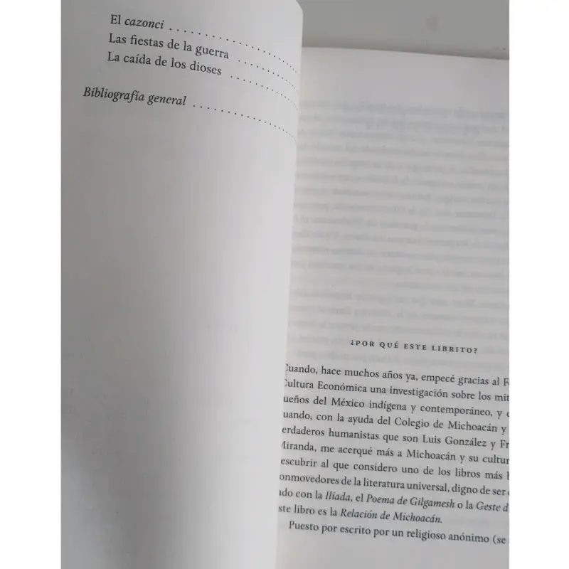 Libro 'La conquista divina de Michoacán' de J.M.G. Le Clézio - 3