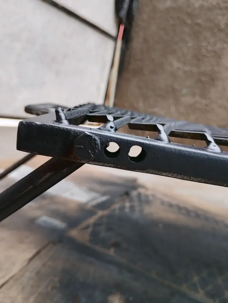 Parrilla portátil de acero para asados - 2