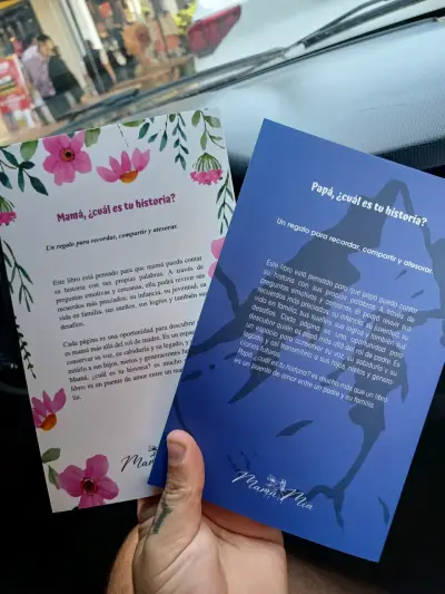 Libros de recuerdos familiares para mamá y papá - miniatura 2