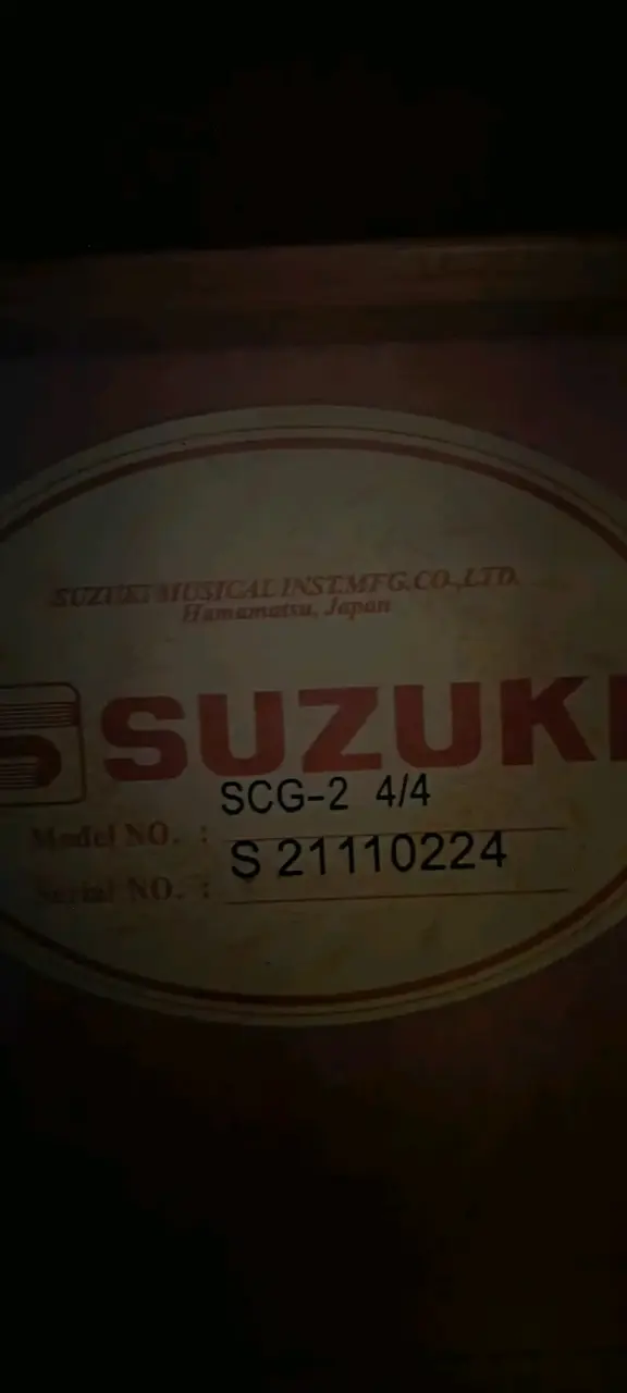 Guitarra clásica Suzuki SCG-2 4/4 - 2