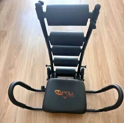 Máquina de ejercicios abdominales AB Roll plegable - miniatura 1