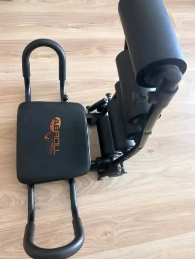 Máquina de ejercicios abdominales AB Roll plegable - miniatura 2