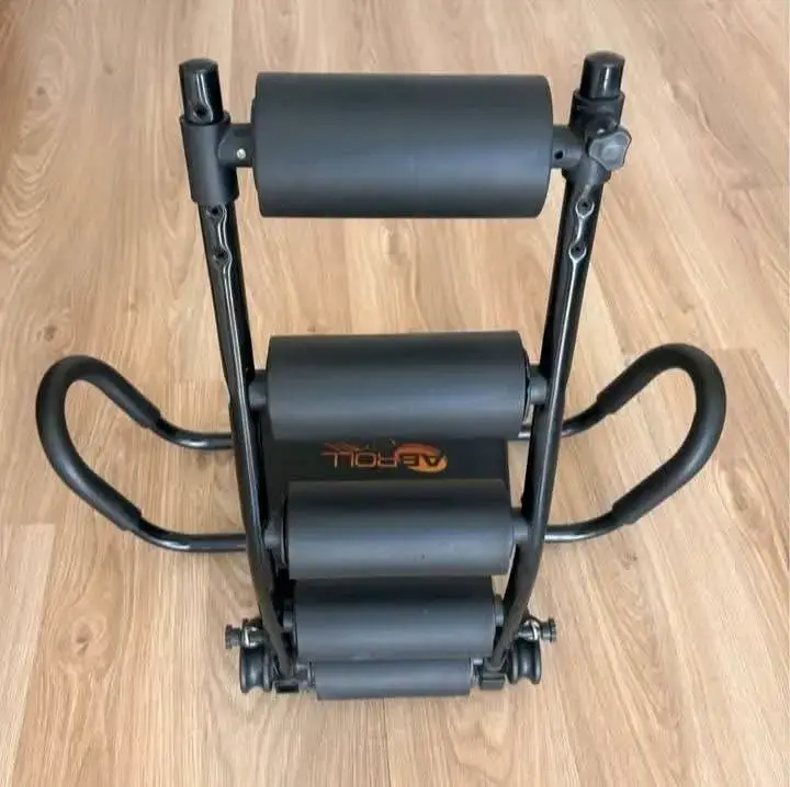 Máquina de ejercicios abdominales AB Roll plegable - 4