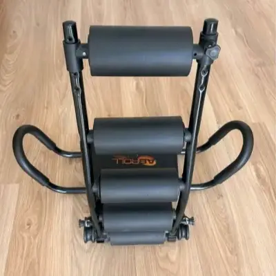 Máquina de ejercicios abdominales AB Roll plegable - miniatura 4