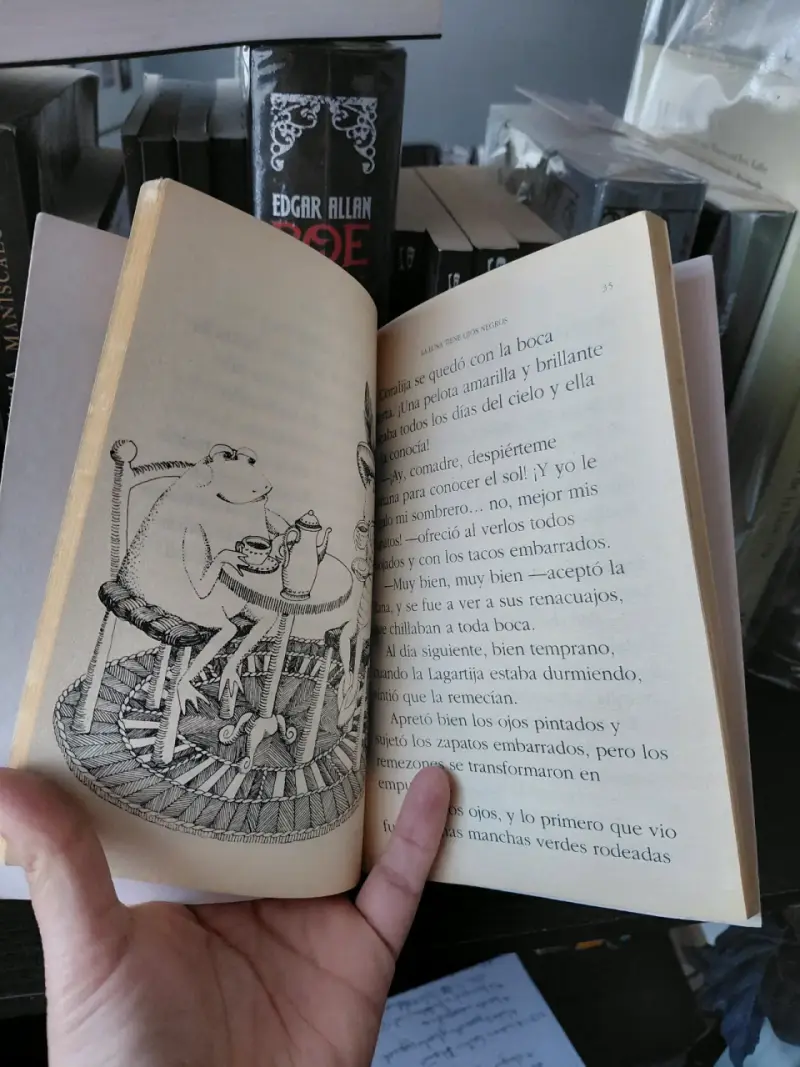 Libro 'La Luna Tiene Ojos Negros' de Ana María Güiraldes - 2