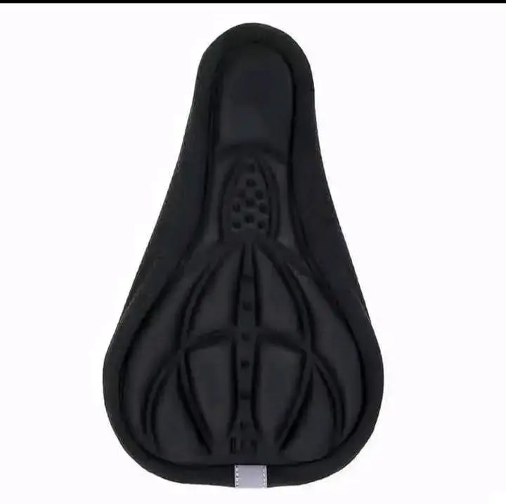 Funda de Asiento de Bicicleta Acolchada Negra - 2