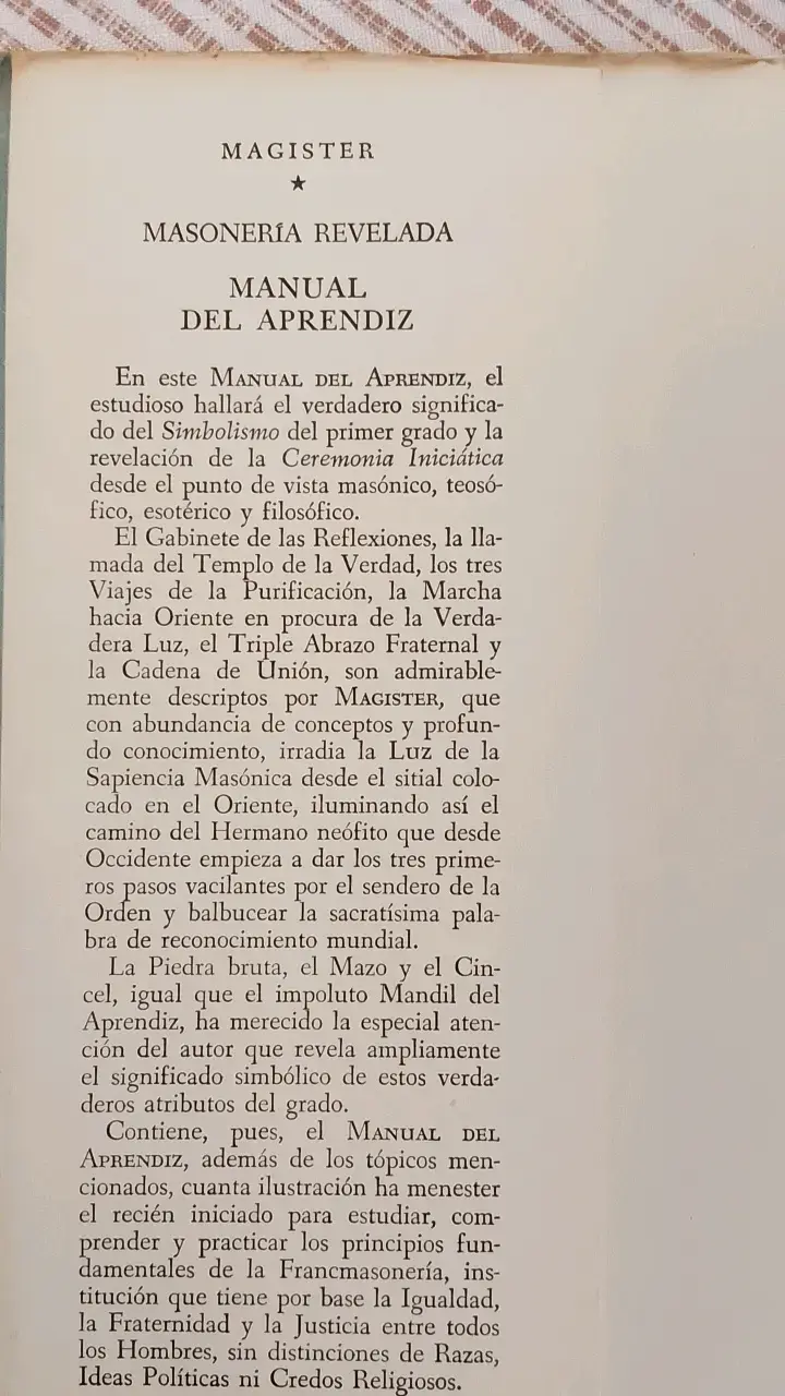 Manual del Aprendiz por Magister, Editorial Kier - 2