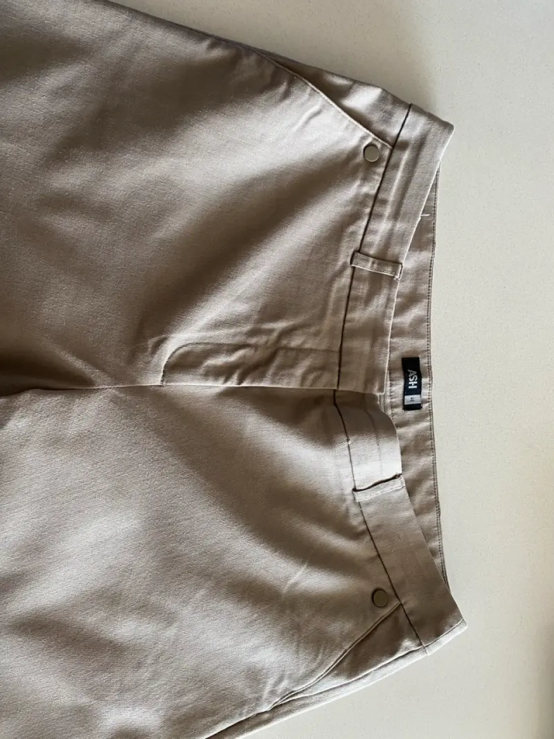 Pantalones beige casuales mujer - 4