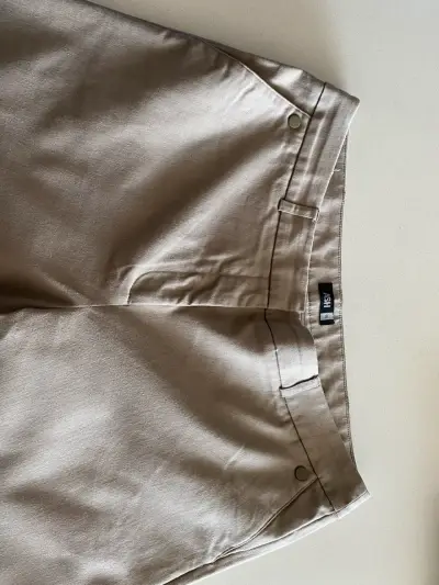 Pantalones beige casuales mujer - miniatura 4