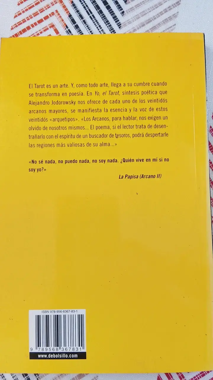 Libro 'Yo, el Tarot' de Alejandro Jodorowsky - 3