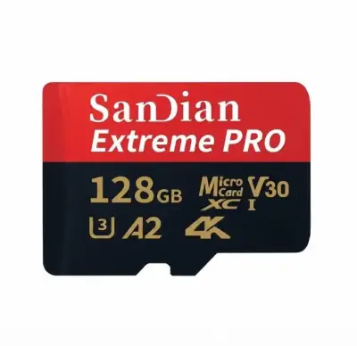 Tarjeta MicroSD 128GB SanDian Extreme PRO - miniatura 1