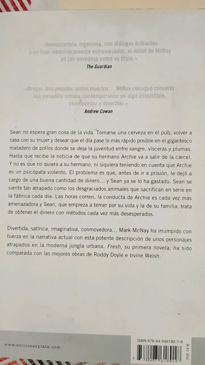 Libro 'Fresh' de Mark McNay en buen estado - 2