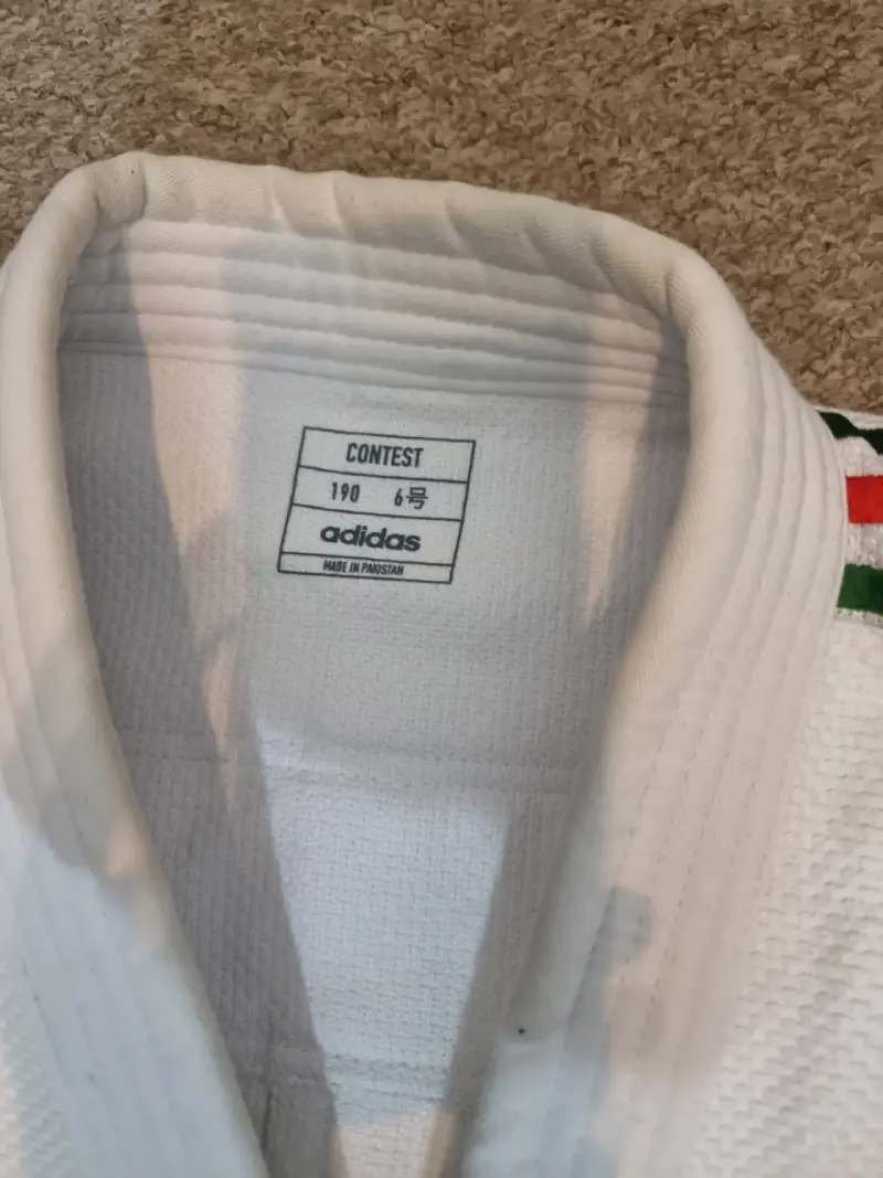 Kimono de Judo Adidas Contest Blanco - 2