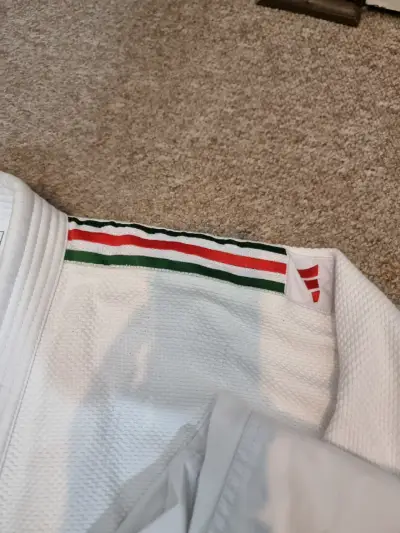 Kimono de Judo Adidas Contest Blanco - miniatura 3