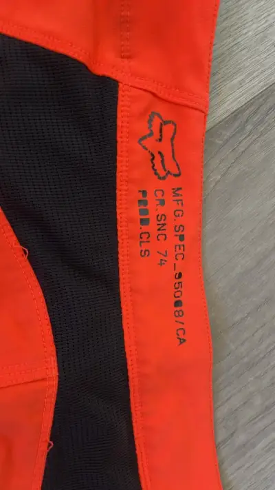 Shorts deportivos naranjas Fox para ciclismo - miniatura 5
