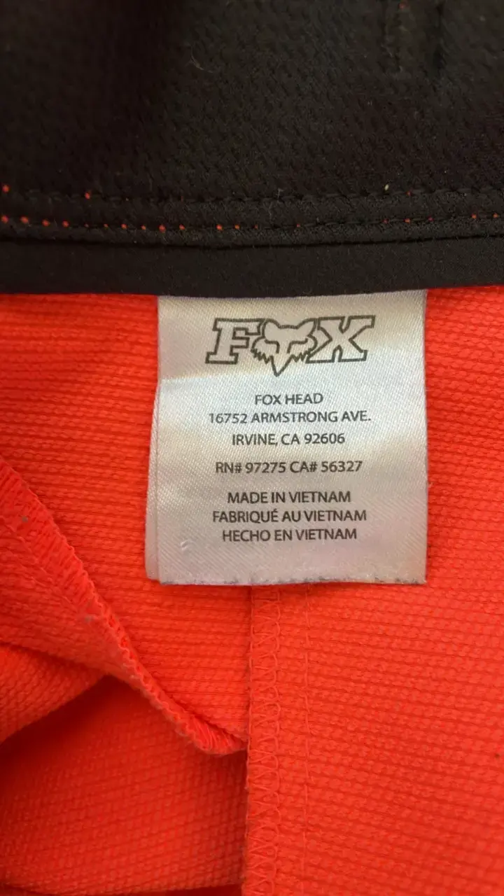 Shorts deportivos naranjas Fox para ciclismo - 6