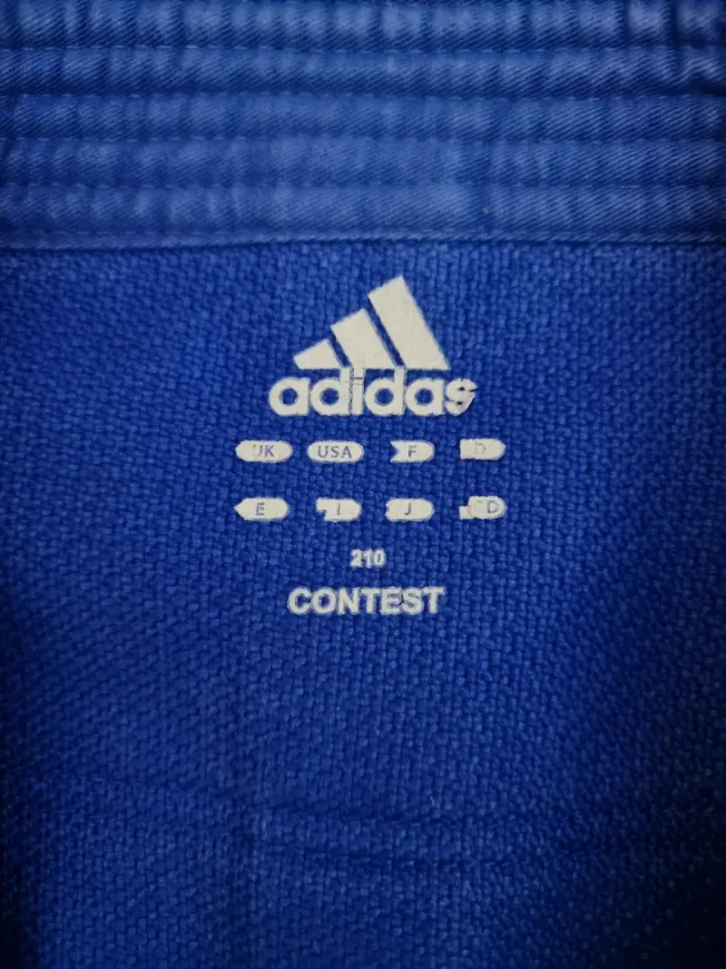 Kimono de Judo Azul Adidas Contest - 2
