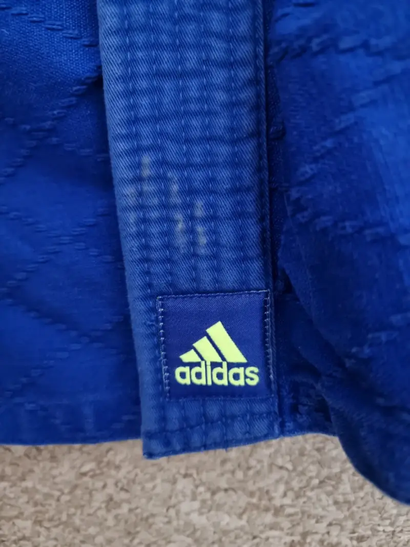 Kimono de Judo Azul Adidas Contest - 5
