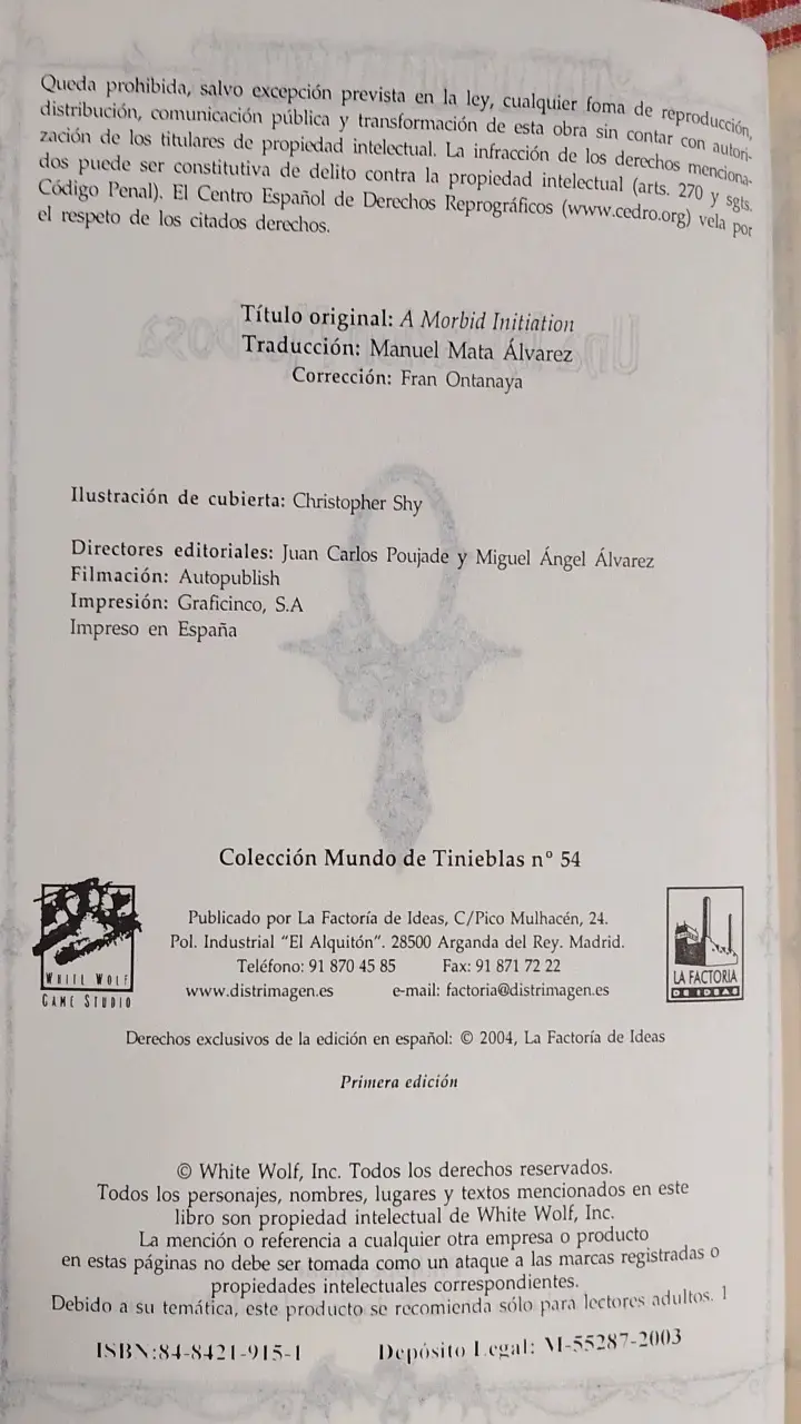 Libro Edad Victoriana Vampiro de Phillipe Boulle - 2