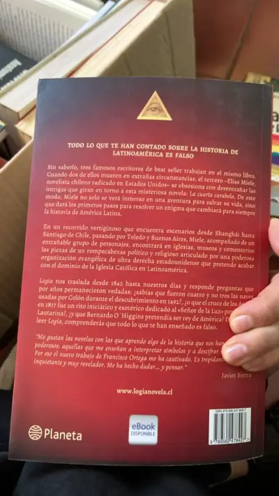 Libro 'Logia' de Francisco Ortega - miniatura 2