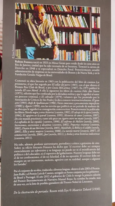 Libro 'El agujero en la pared' de Rubem Fonseca - miniatura 2