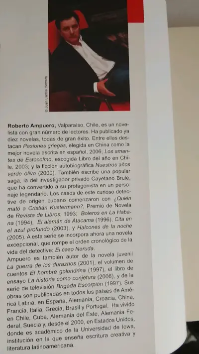 Libro El Caso Neruda de Roberto Ampuero - miniatura 2