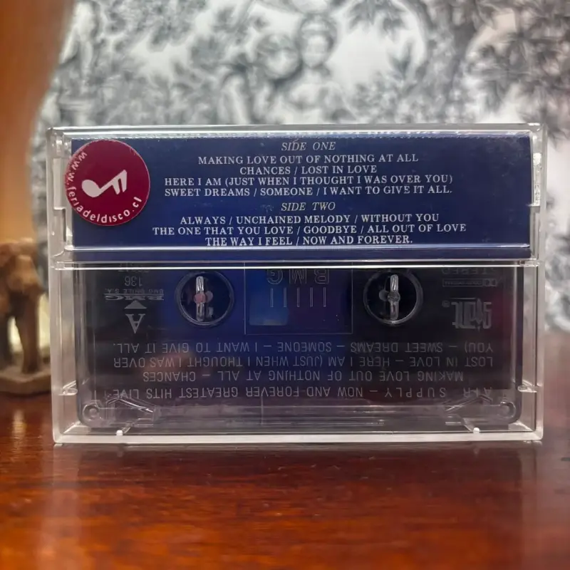 Cassette Air Supply Now and Forever Greatest Hits - 2