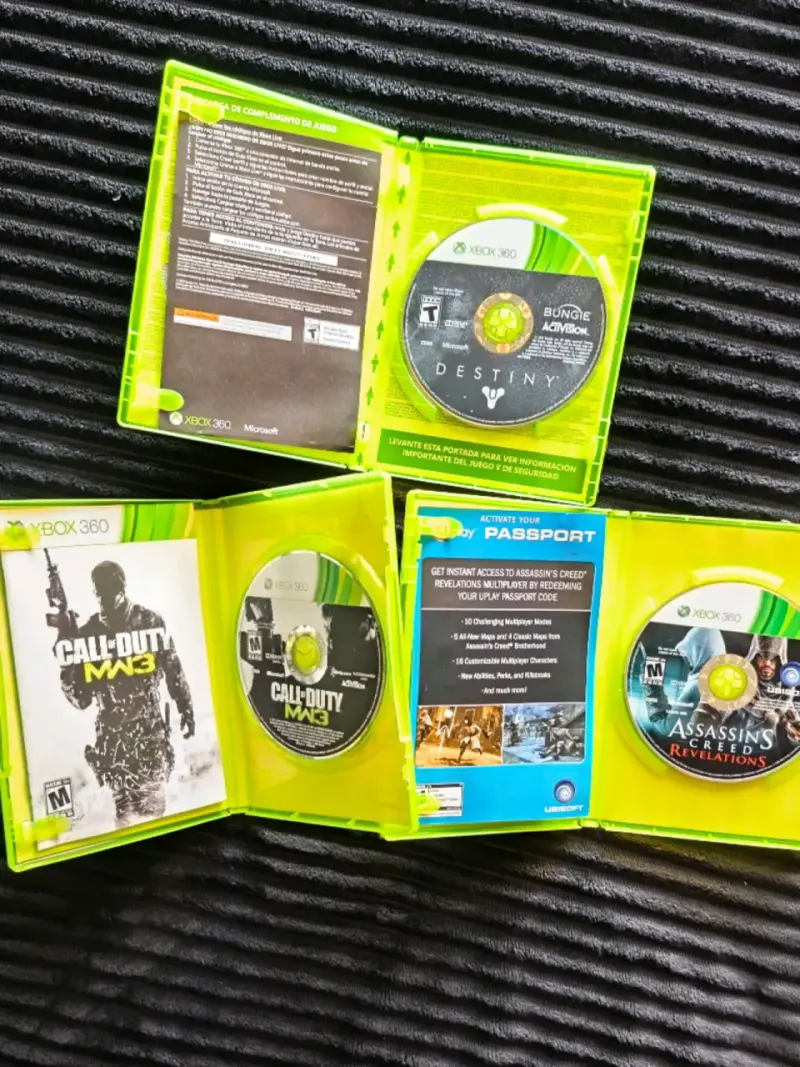 Pack juegos Xbox 360: Destiny, Call of Duty y As - 2