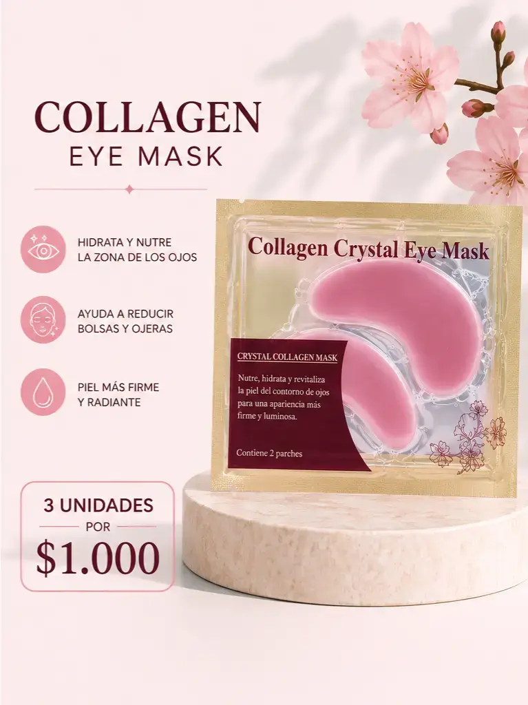 Mascarilla de Colágeno para Ojos 3 Unidades - 3