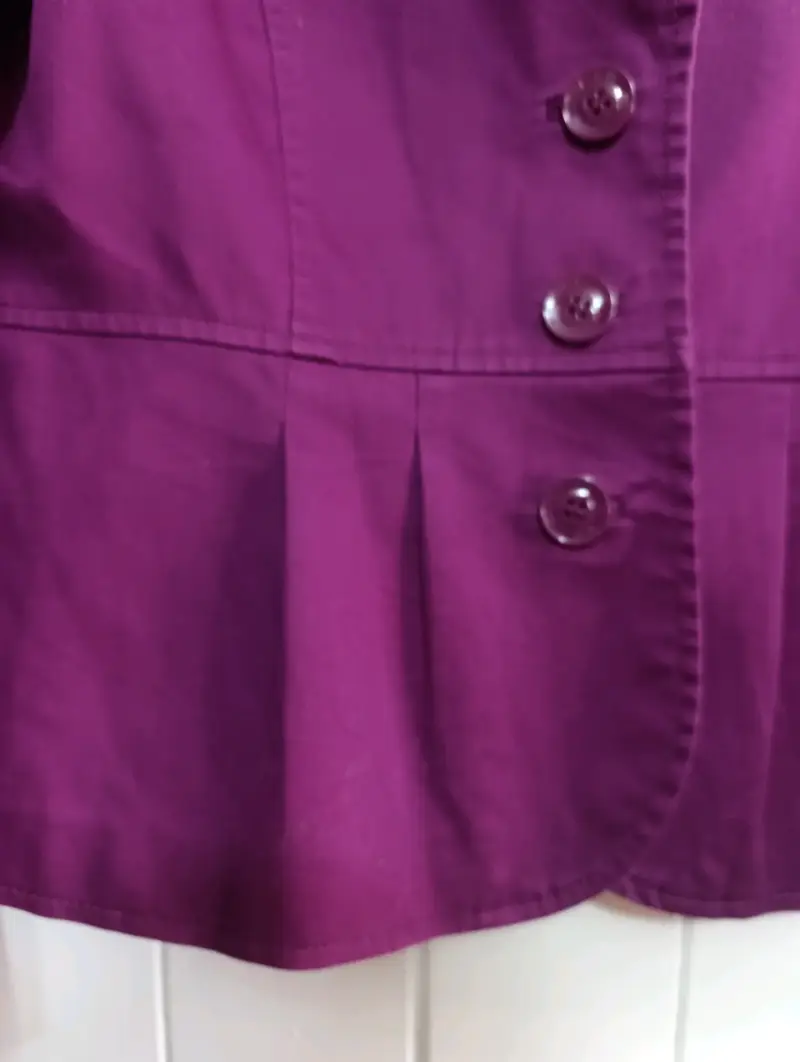 Blazer morado para mujer H&M elegante - 3