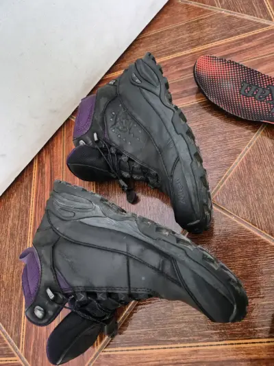 Zapatillas de trekking Zolkan negras - miniatura 2