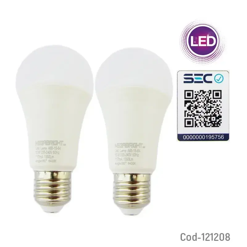 Ampolleta LED blanca de bajo consumo - 2
