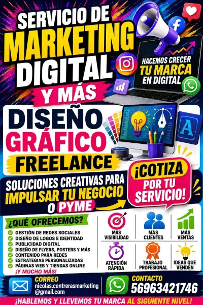 Servicio de Diseño grafico marketing digital - miniatura 5