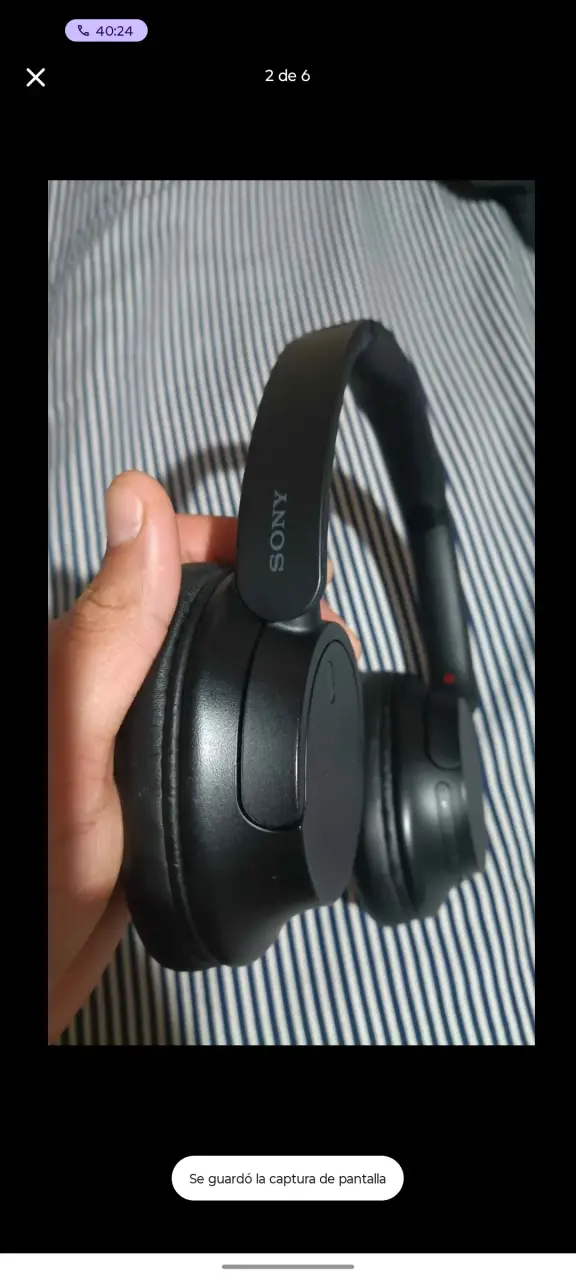 Audífonos inalámbricos Sony negros - 2