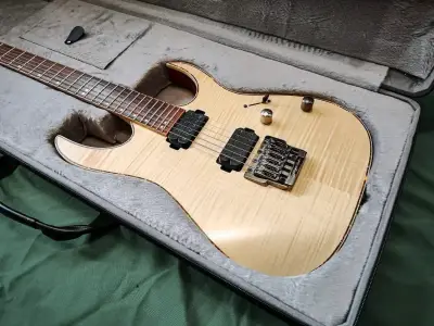 Guitarra eléctrica Ibanez Premium con Case - miniatura 1
